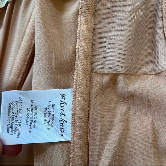 For Love & Lemons Rosalie Lace Crop Top XS - Picture 9 of 13